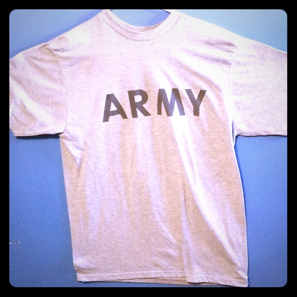 Army physical training T-shirt